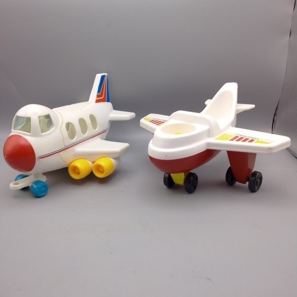 Vintage Fisher Price Little People Airplane
